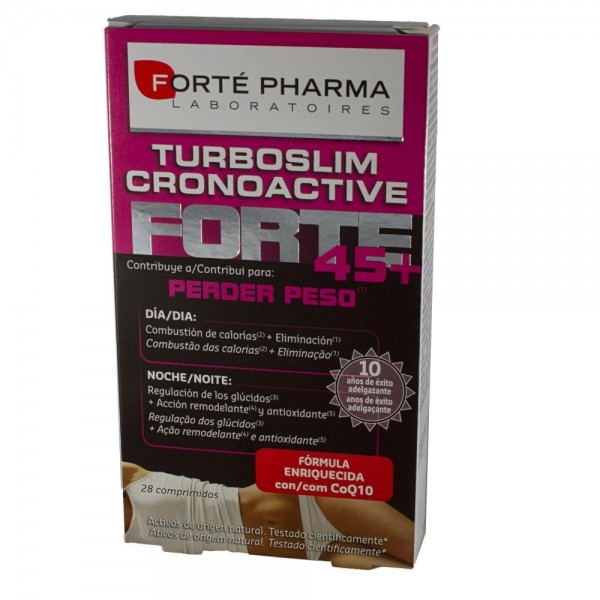 turboslim cronoactive 45 forte pharma 28 comprimidos