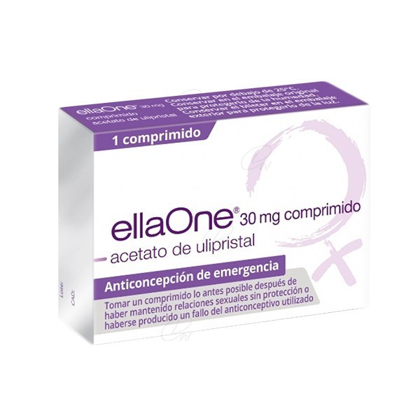 ELLAONE 30 mg COMPRIMIDOS, 1 comprimido