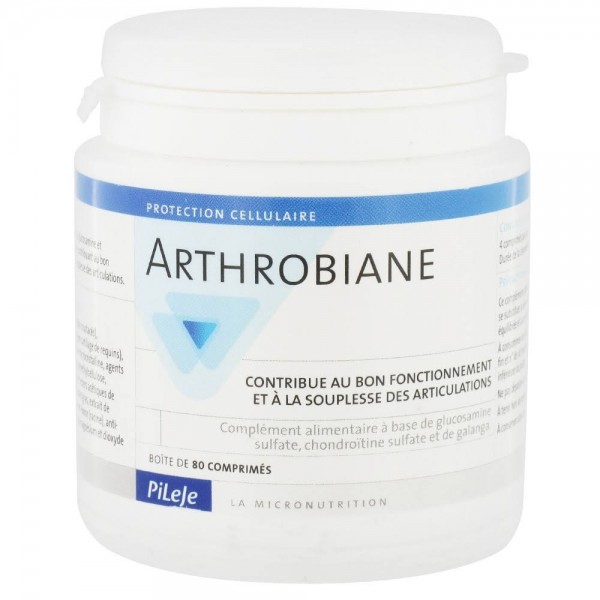 arthrobiane 80 comprimidos pileje