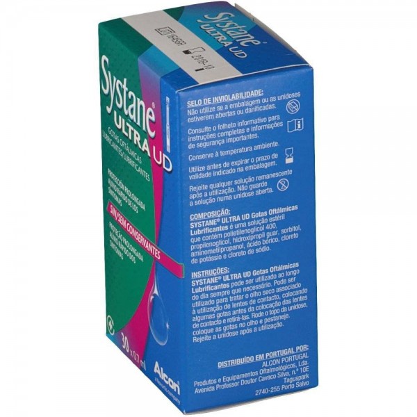 systane ultra ud gotas oftalmicas 30 monodosis