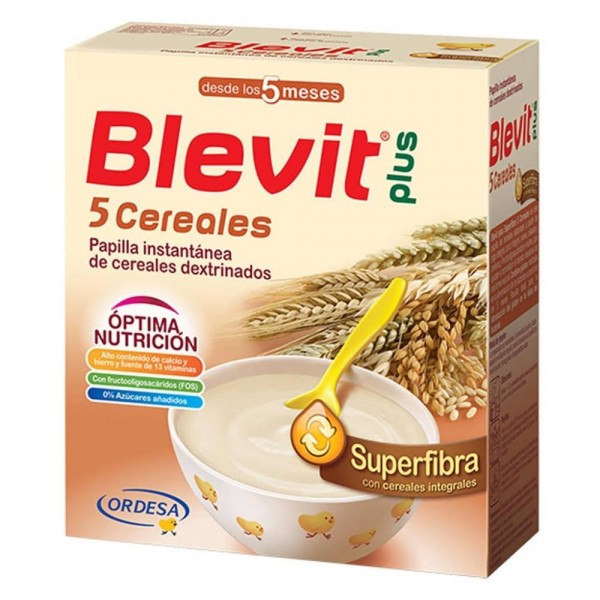 blevit plus superfibra 5 cereales 600 g