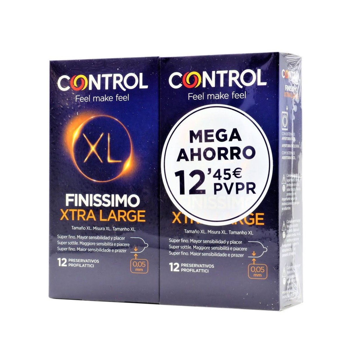 control pack ahorro finissimo xl
