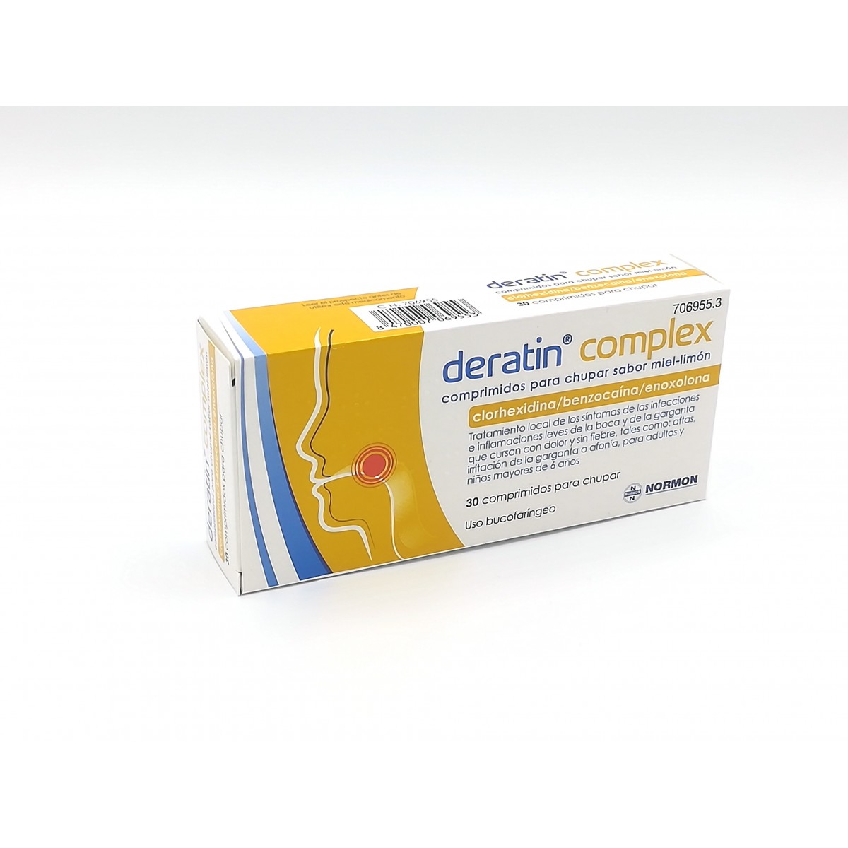 DERATIN COMPLEX COMPRIMIDOS PARA CHUPAR SABOR...