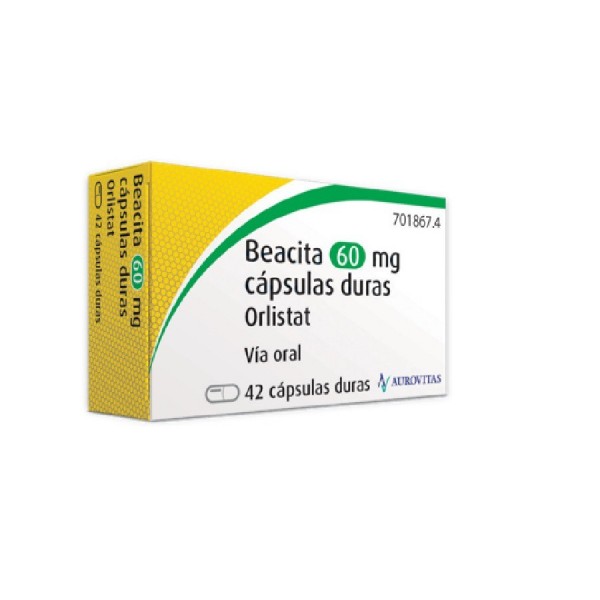 BEACITA 60 MG CAPSULAS DURAS