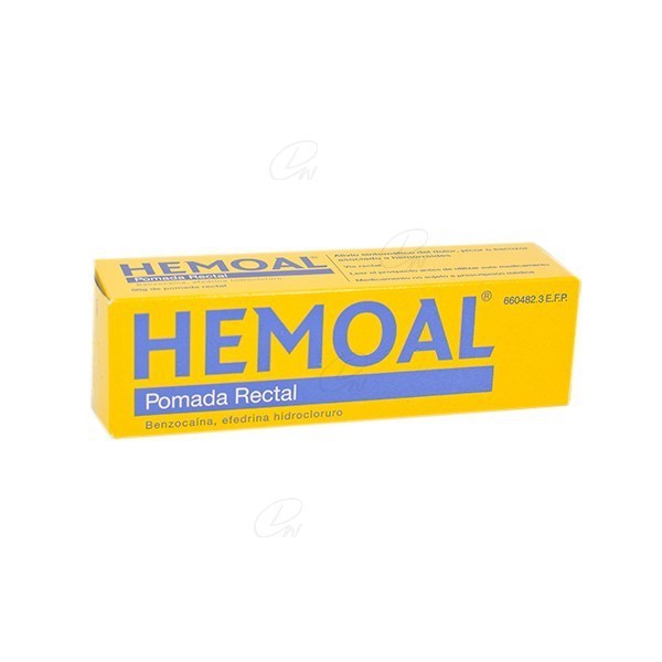 HEMOAL POMADA RECTAL, 1 tubo de 50 g