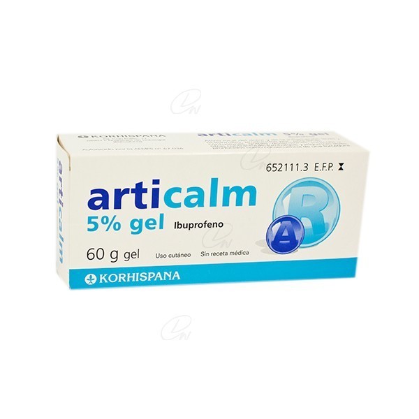 ARTICALM 5% GEL, 1 tubo de 60 g