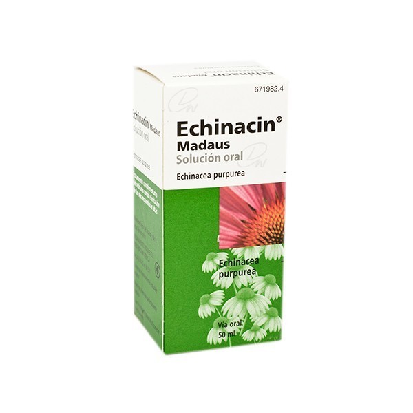 ECHINACIN MADAUS SOLUCION ORAL, 1 frasco de 50 ml